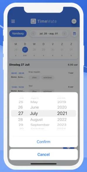 TimeMate calendar booking