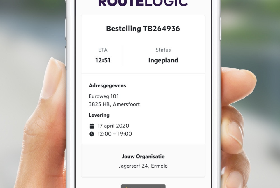 RouteLogic Software - Track-and-trace klanten