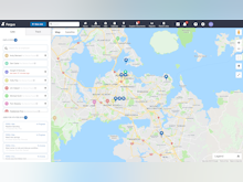 Fergus Software - GPS tracking allows you to easily see where your team members are and where they've been throughout the course of the day.