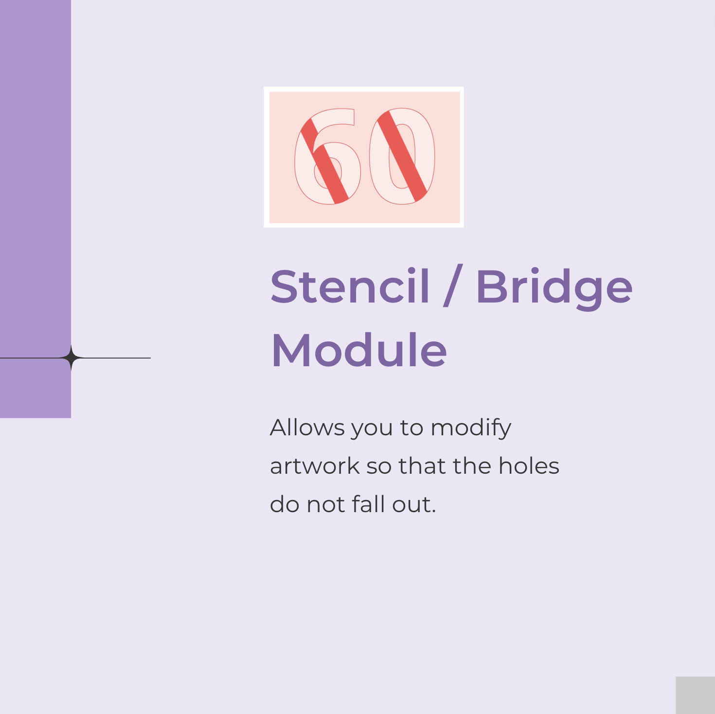 Stencil/Bridge Module
