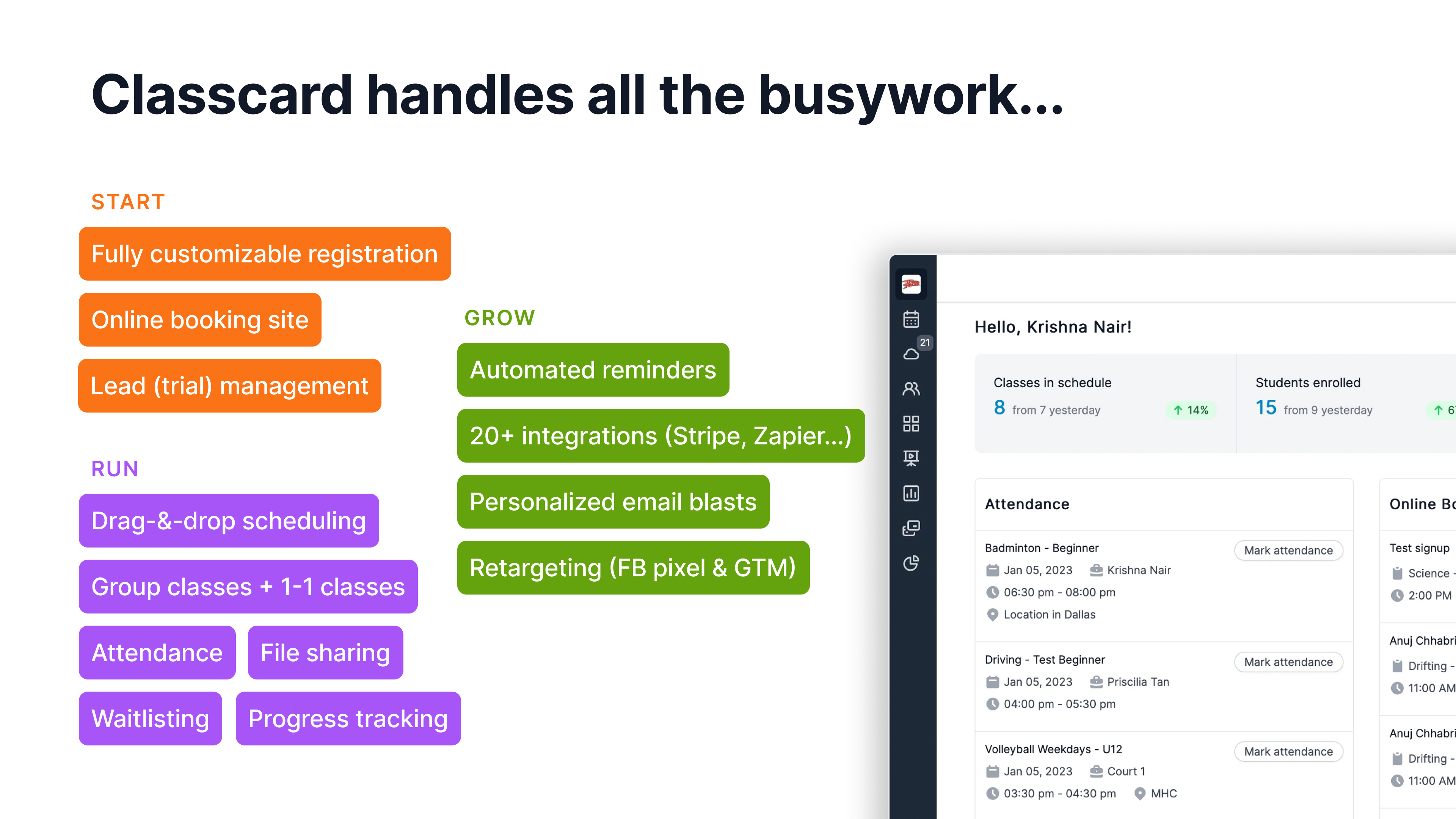 Classcard screenshot