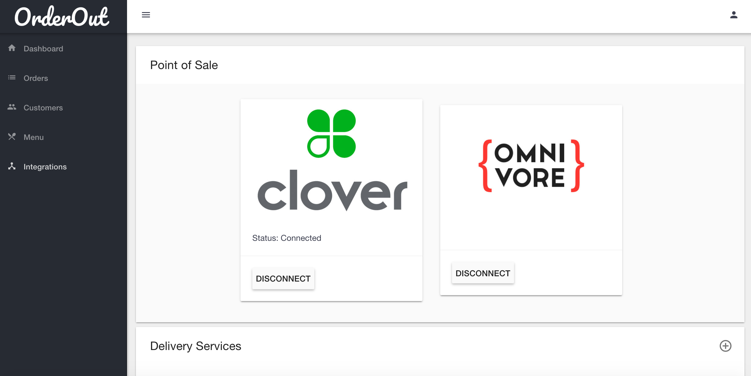 Point of sale integrations