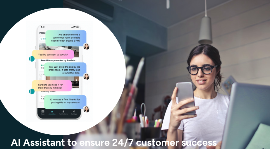 B-Line Software - 24 / 7 multi-lingual AI support for customers and building staff, helping to enhance tenant experience and optimize building operations.