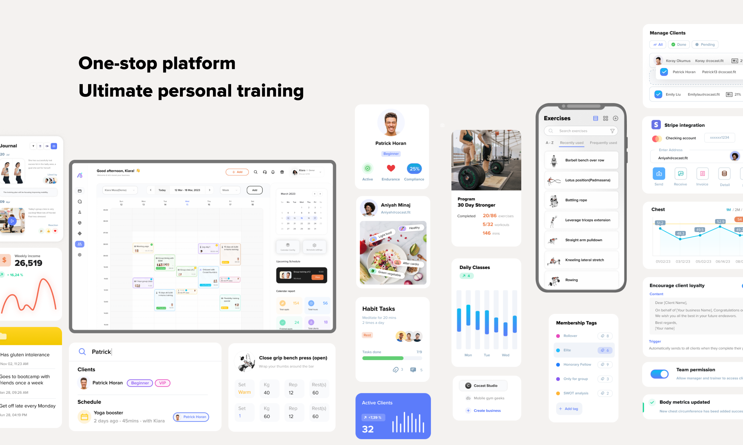 Cocast screenshot: Cocast platform overview