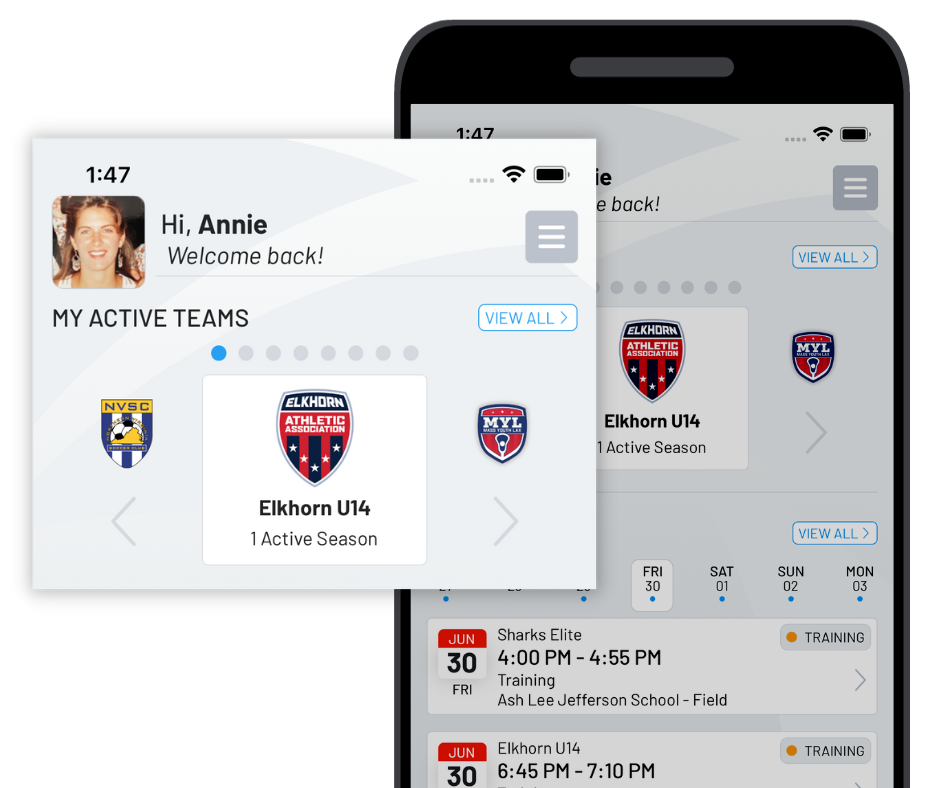 Demosphere screenshot: Demosphere mobile app home page