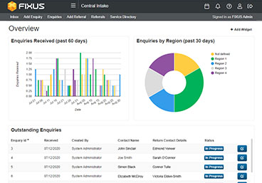Fixus screenshot: General