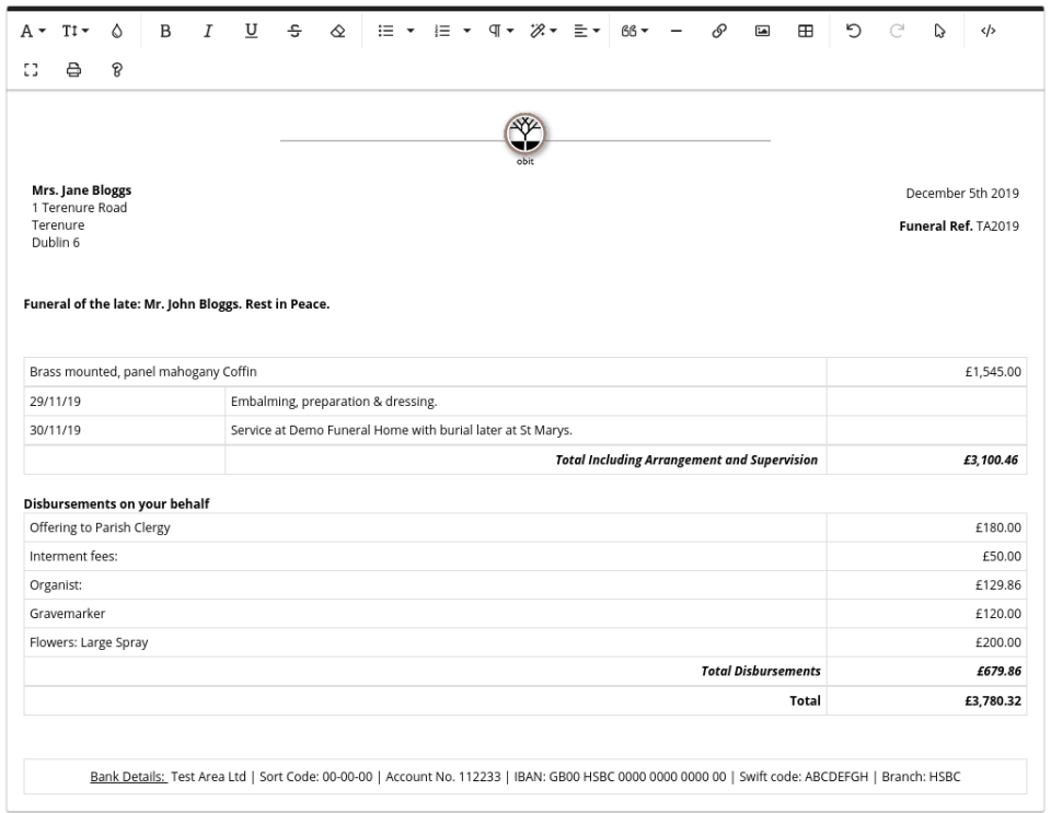 Obit Software - 3