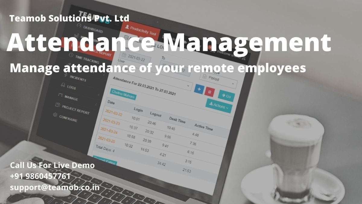 TeamOB Office Software - Remote Attendance Management