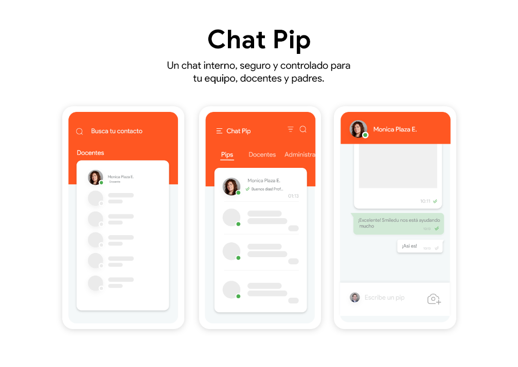 Smiledu screenshot: Chat Pip