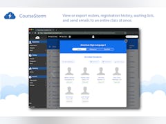 CourseStorm Software - View or export rosters, registration history, waiting lists, and send emails to an entire class at once. - thumbnail