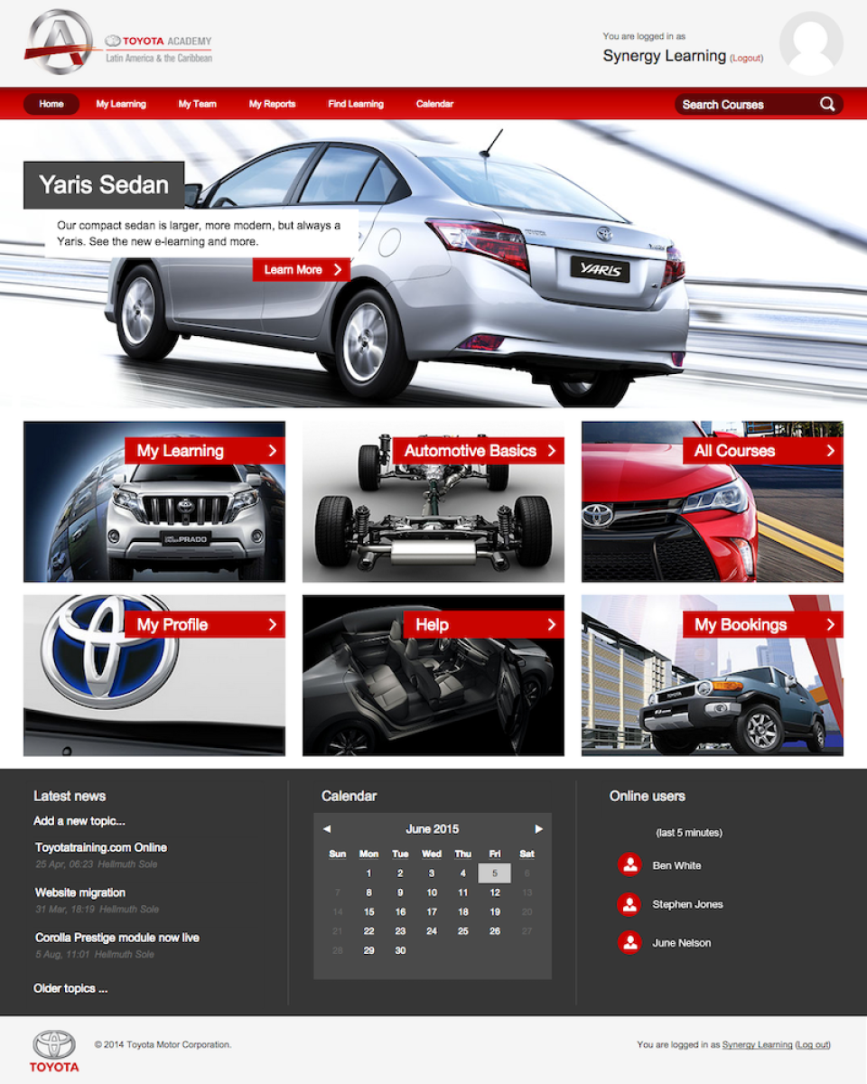 Totara Learn Software - Toyota - Totara customer
