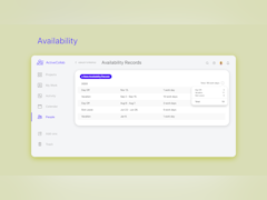 ActiveCollab Software - Everyone’s availability at a glance - thumbnail