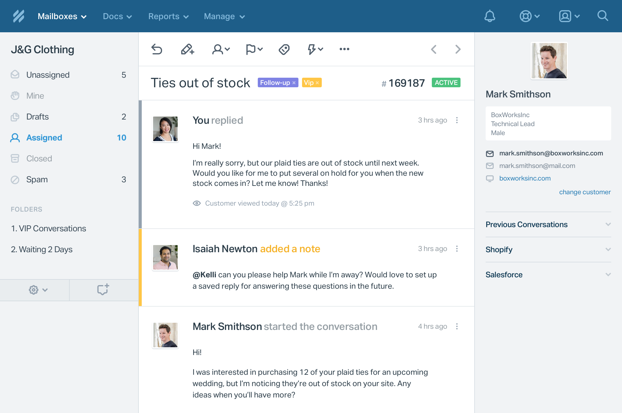 With Help Scout's familiar interface, your team can start responding to emails in minutes. Plus, get access to organization, automation, and collaboration tools to make your job easier.