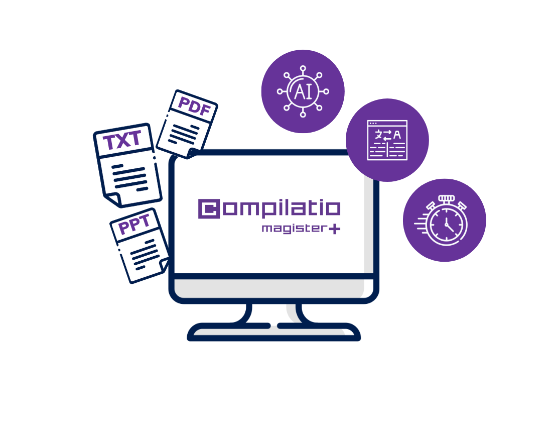 Compilatio Software - Compilatio Magister+ : Plagiarism Checker and AI Content Detector