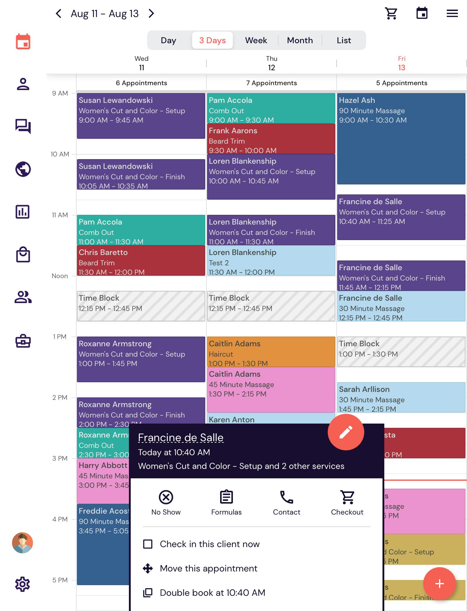 DaySmart Salon Software - See Your Schedule, Manage Your Appointments from Any Web Device