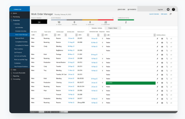 Strinos Software - Robust Inventory Management Capabilities