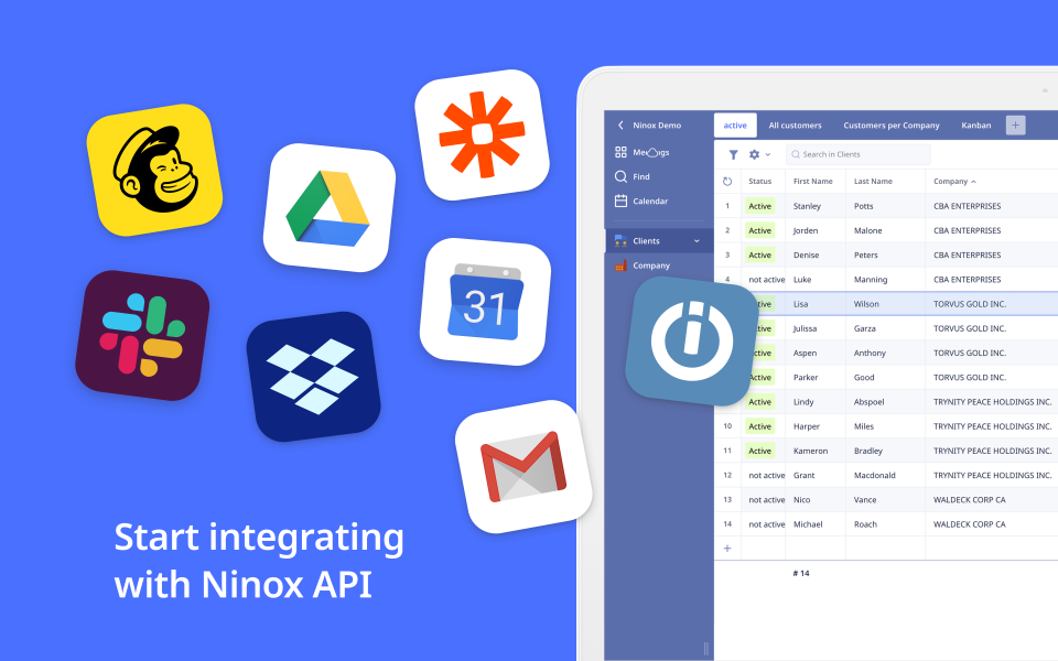 Start integrating with Ninox API