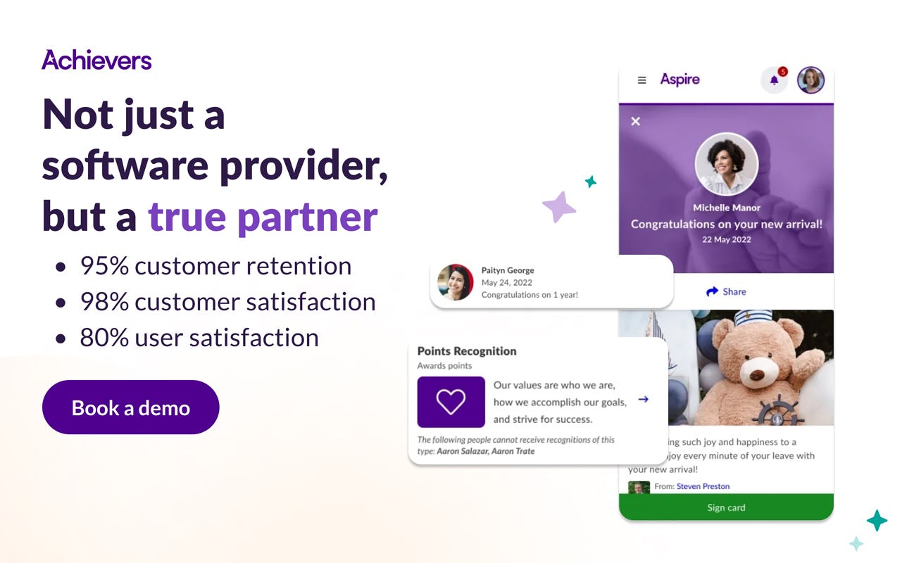 Achievers Software 2025 Reviews, Pricing & Demo