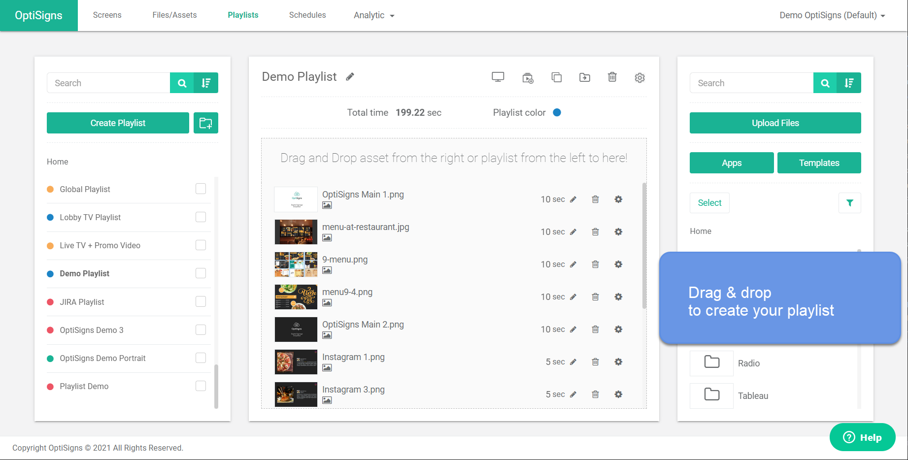 How to use Google Drive App – OptiSigns