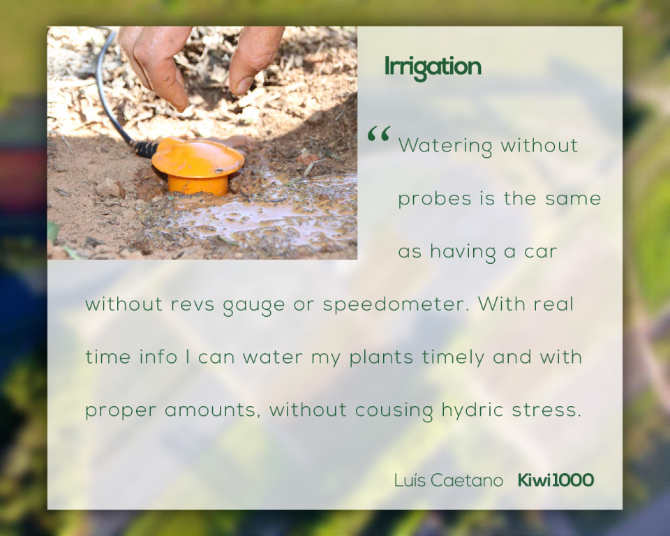 Wisecrop Software - Irrigation support