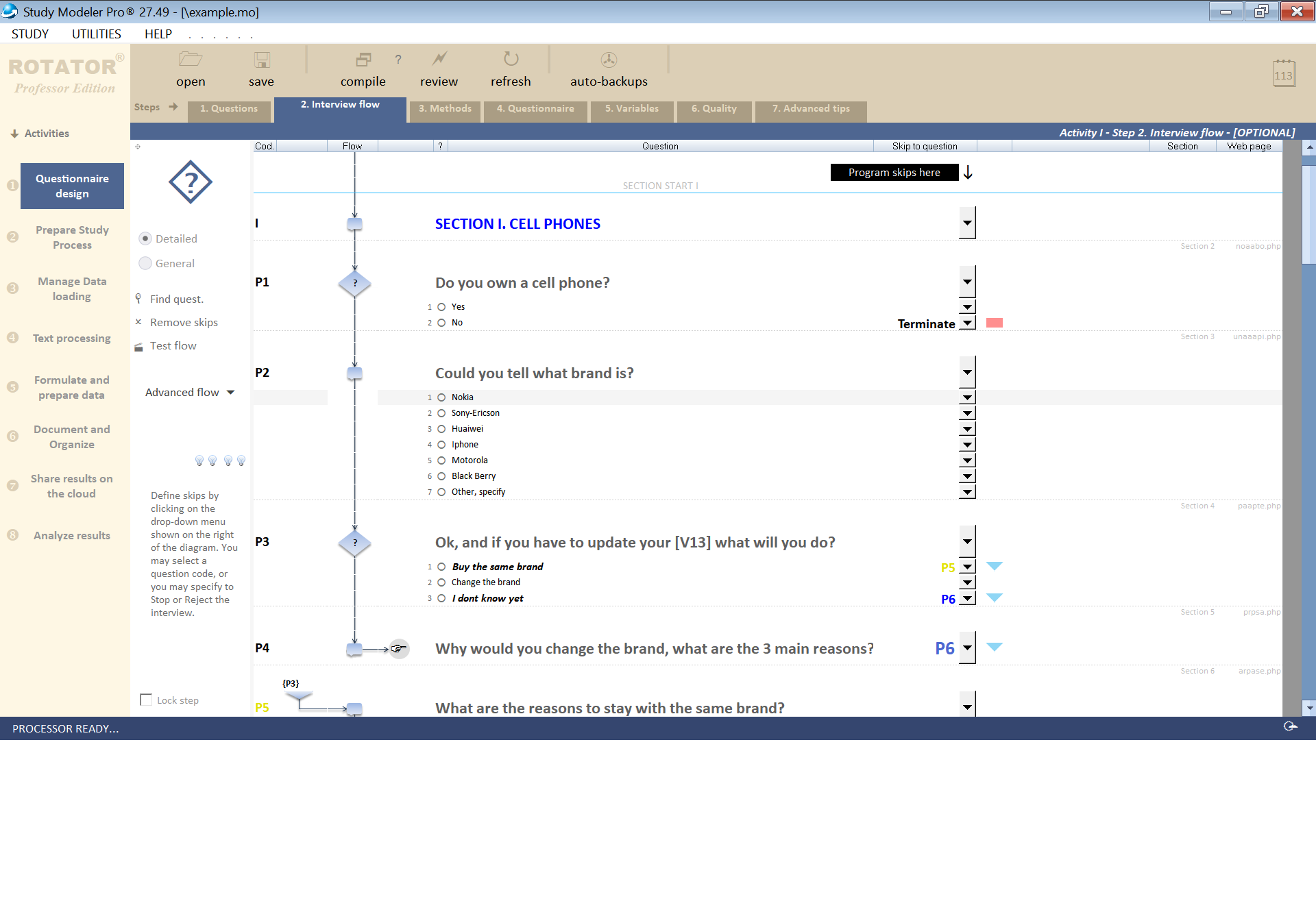 Rotator Survey Software - 2