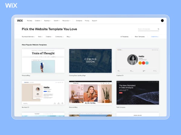 Wix Software - Templates