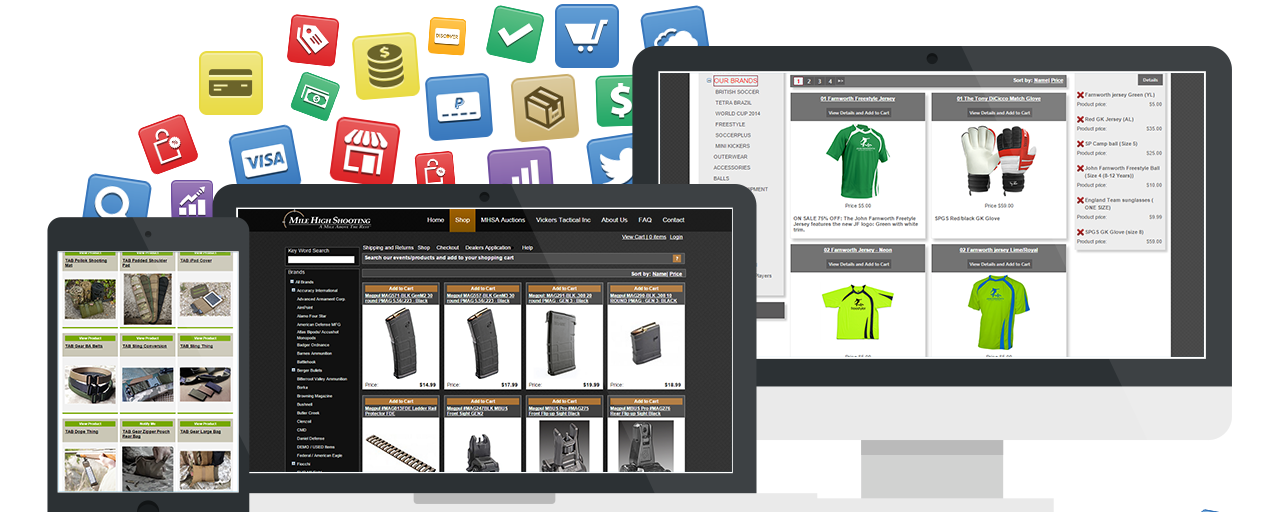 Expo Logic helps users sell event tickets, merchandise, digital content, etc. through their e-commerce website