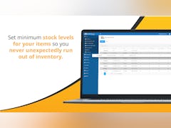 InventoryCloud Software - Set minimum stock levels for your items so you never unexpectedly run out of inventory - thumbnail