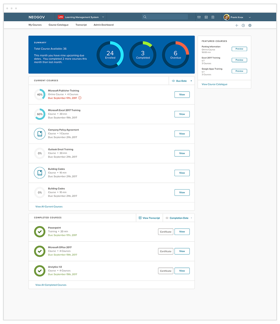 NEOGOV Software - 4