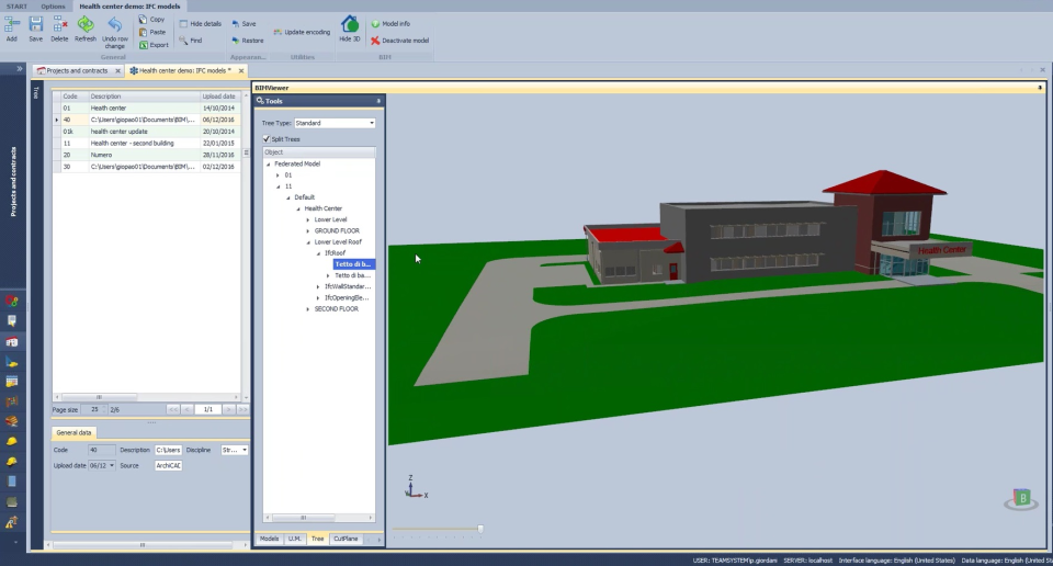 IFC viewers enable users to view and explore 3D models of objects