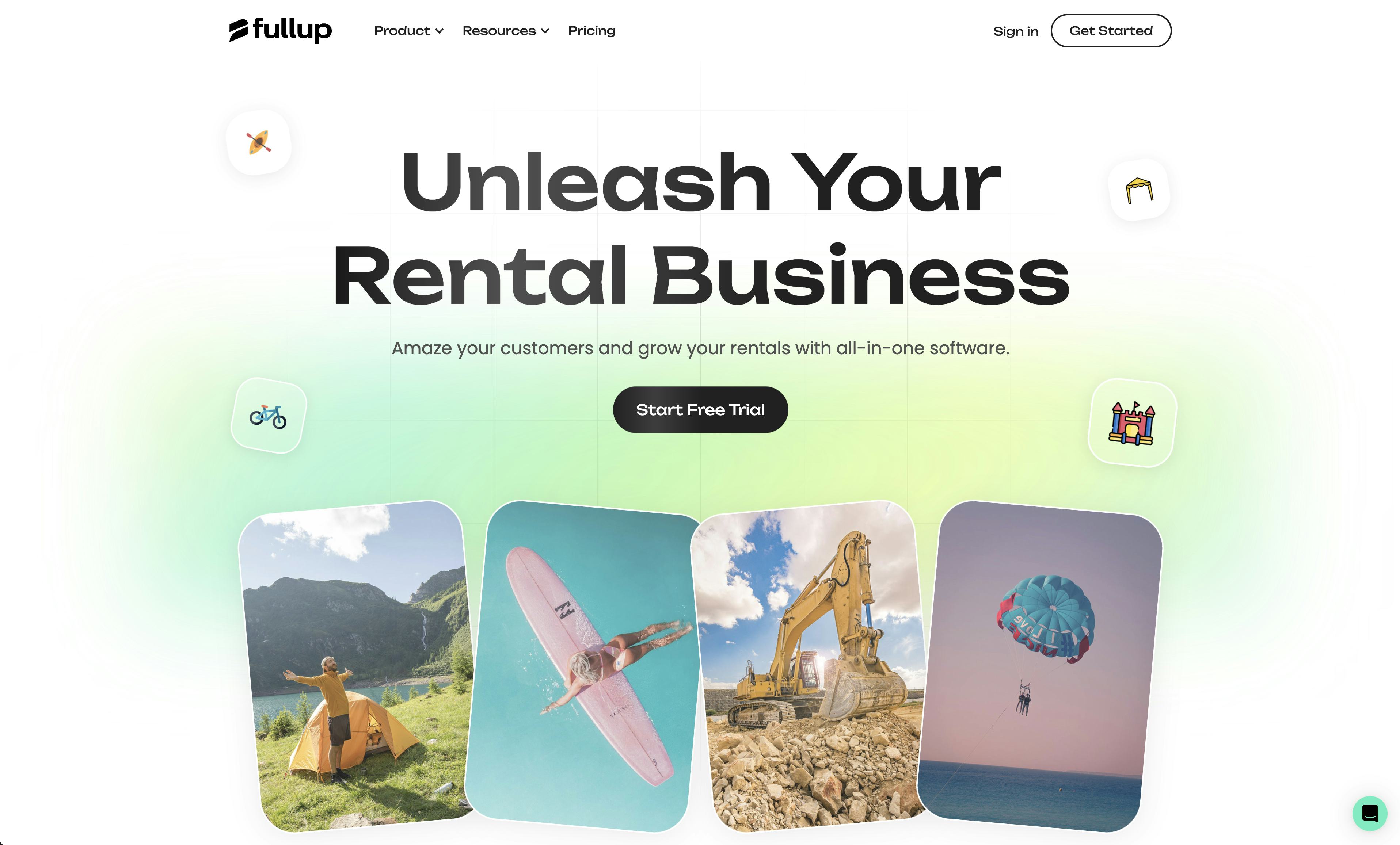 Fullup Software - Unleash your rental business with Fullup, all-in-one software for rental businesses.