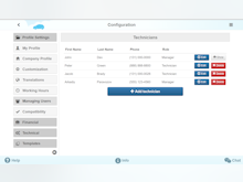 AutoRepair Cloud Software - AutoRepair Cloud configuration