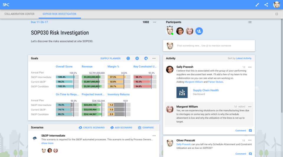 Maestro screenshot: RapidResponse collaboration