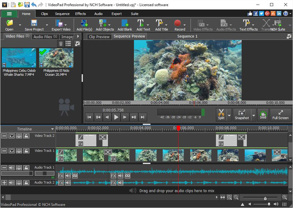 reviews for nch software videopad video editor