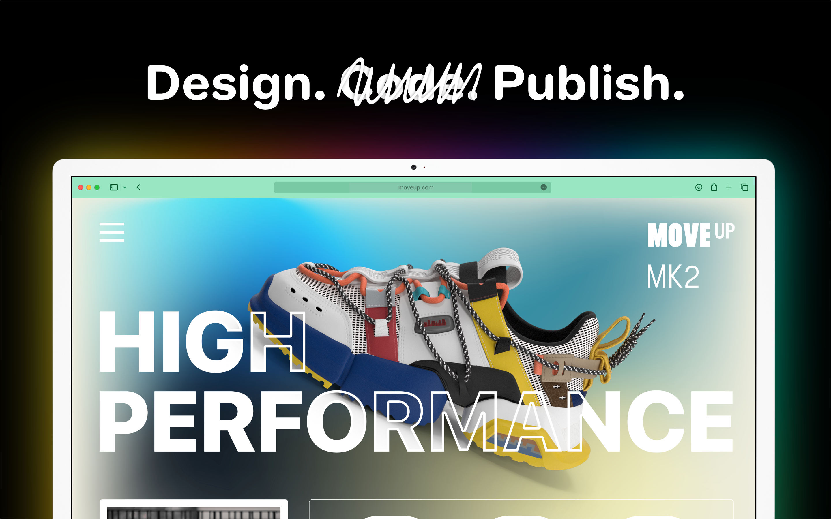 Sitely screenshot: Sitely Home Page