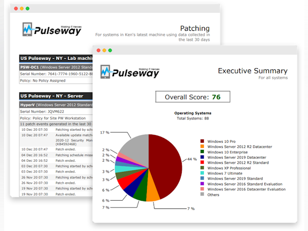 Pulseway Software - Custom Reporting and White-Labelled Templates