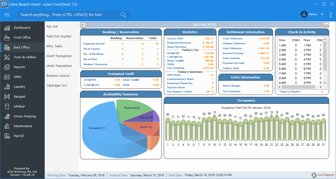 eZee Frontdesk Software - 8