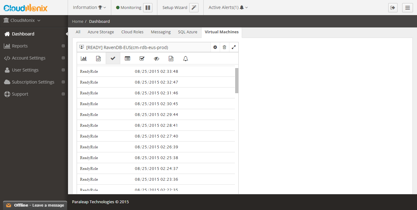 Azure State Monitoring