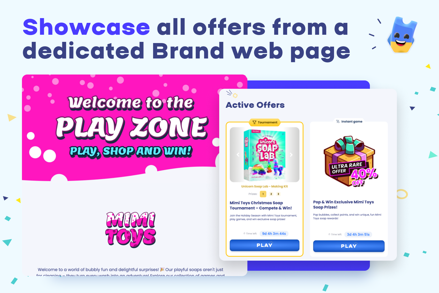 Winday Software - Showcase all offers from a dedicated Brand web page.