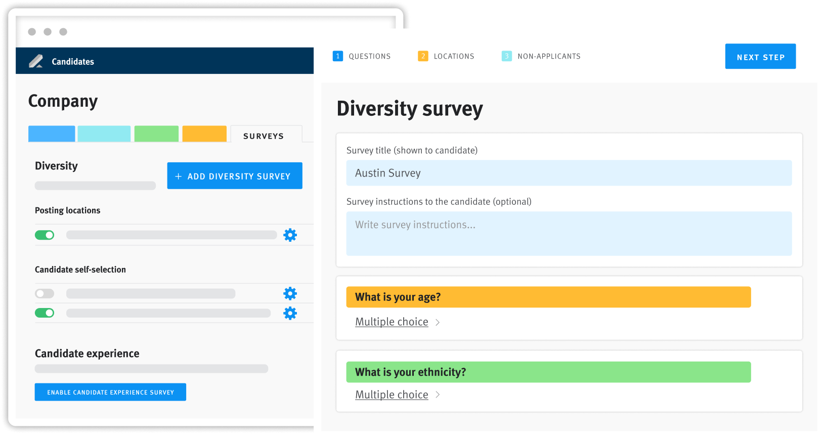 Lever Software - Candidate Diversity Survey