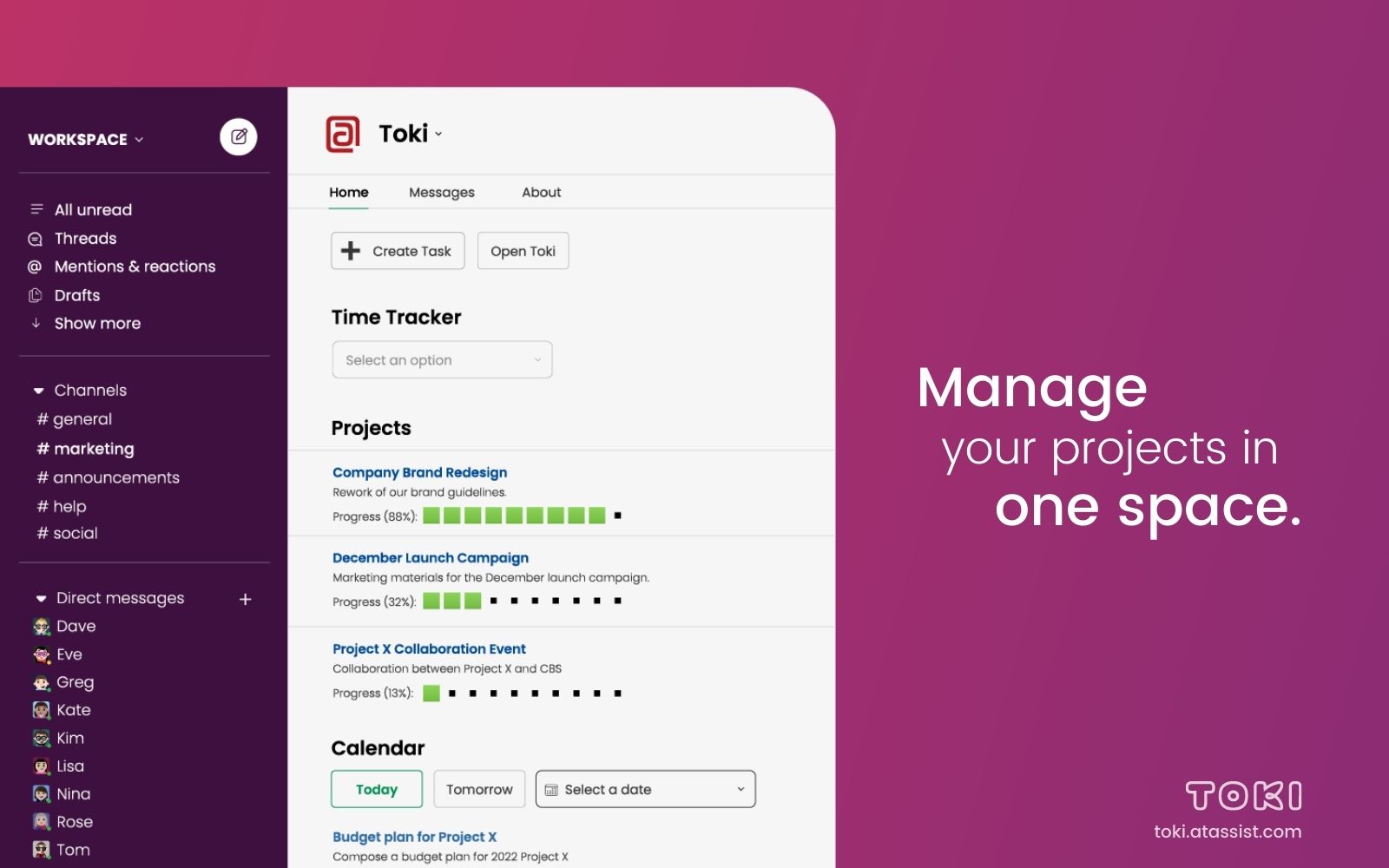 Manage Your Projects In One Space