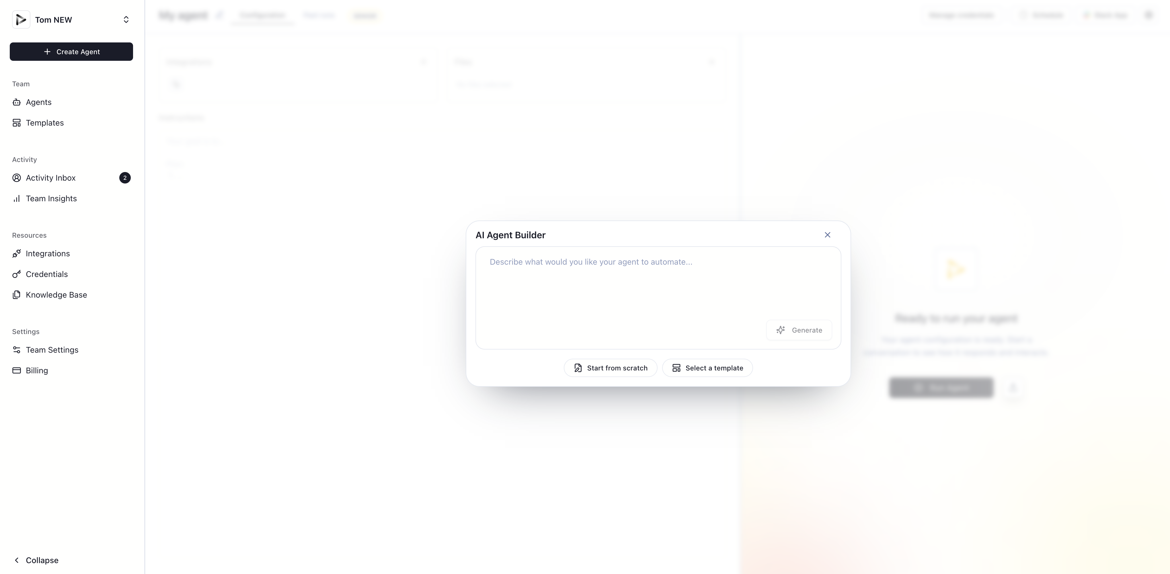 duvo.ai screenshot: duvo.ai retail automation agents builder