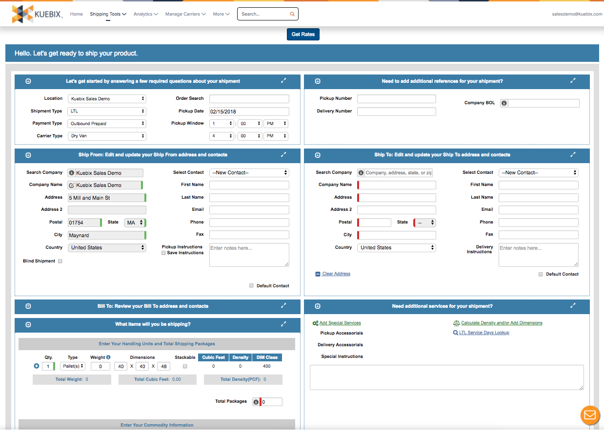 Kuebix TMS Software 2023 Reviews, Pricing & Demo