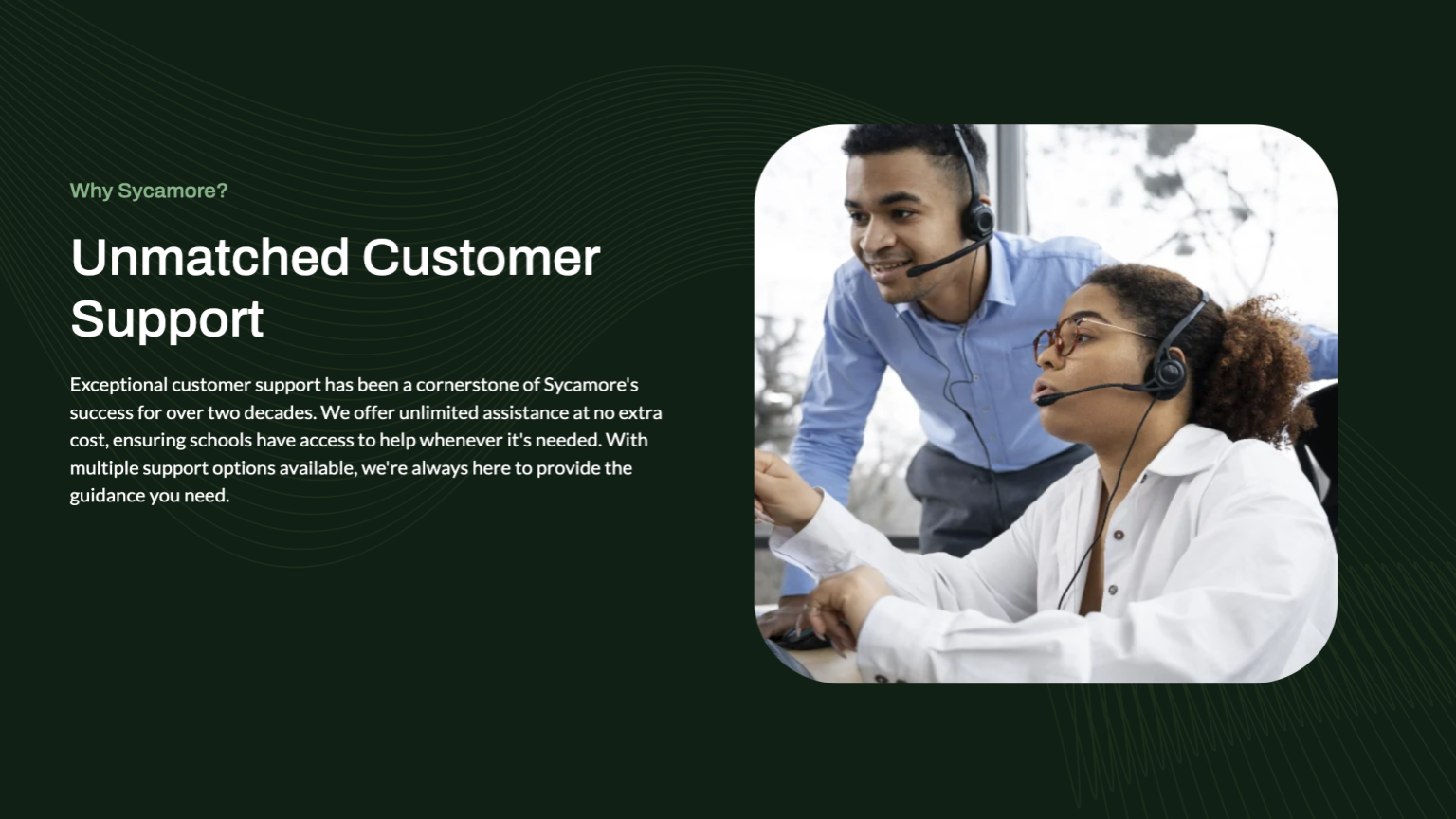 Sycamore School Software - 5