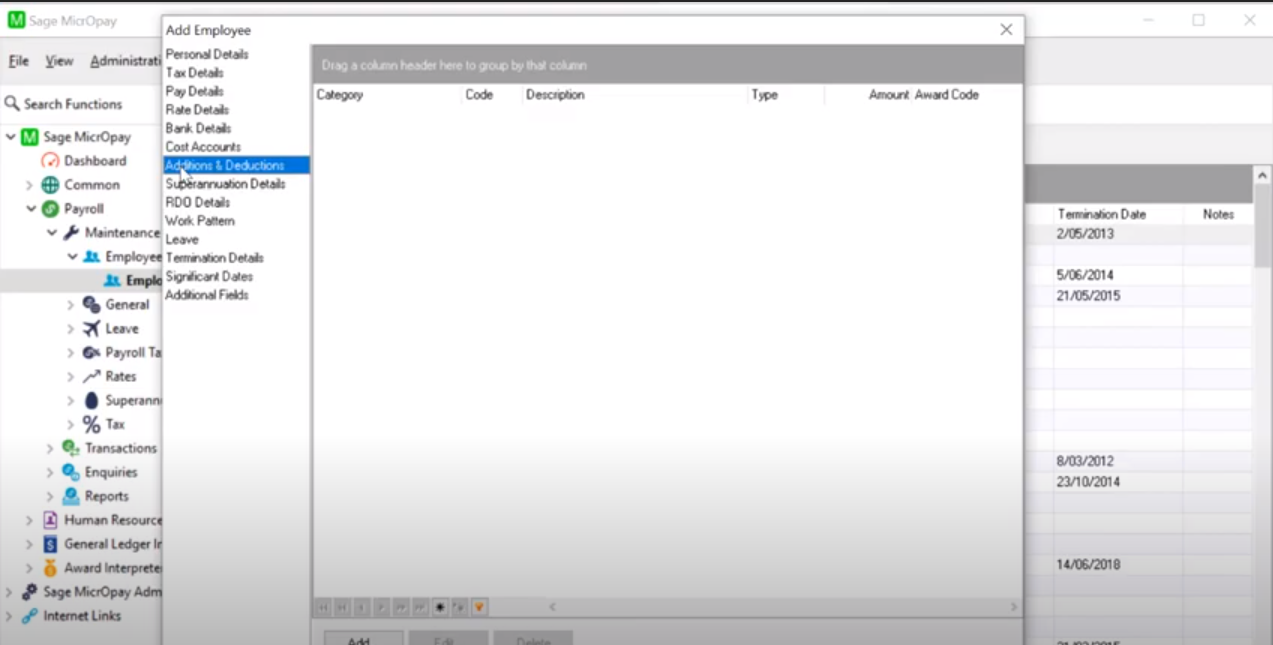 MicrOpay Software - Add and manage employees easily