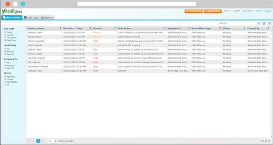 Acuity Advanced Care Management Software - 1