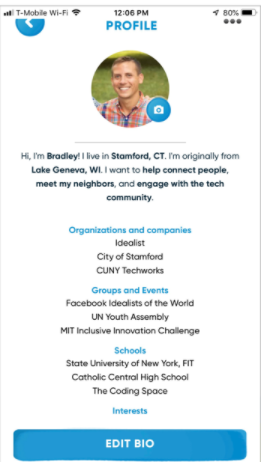 Idealist Software - Idealist profile creation