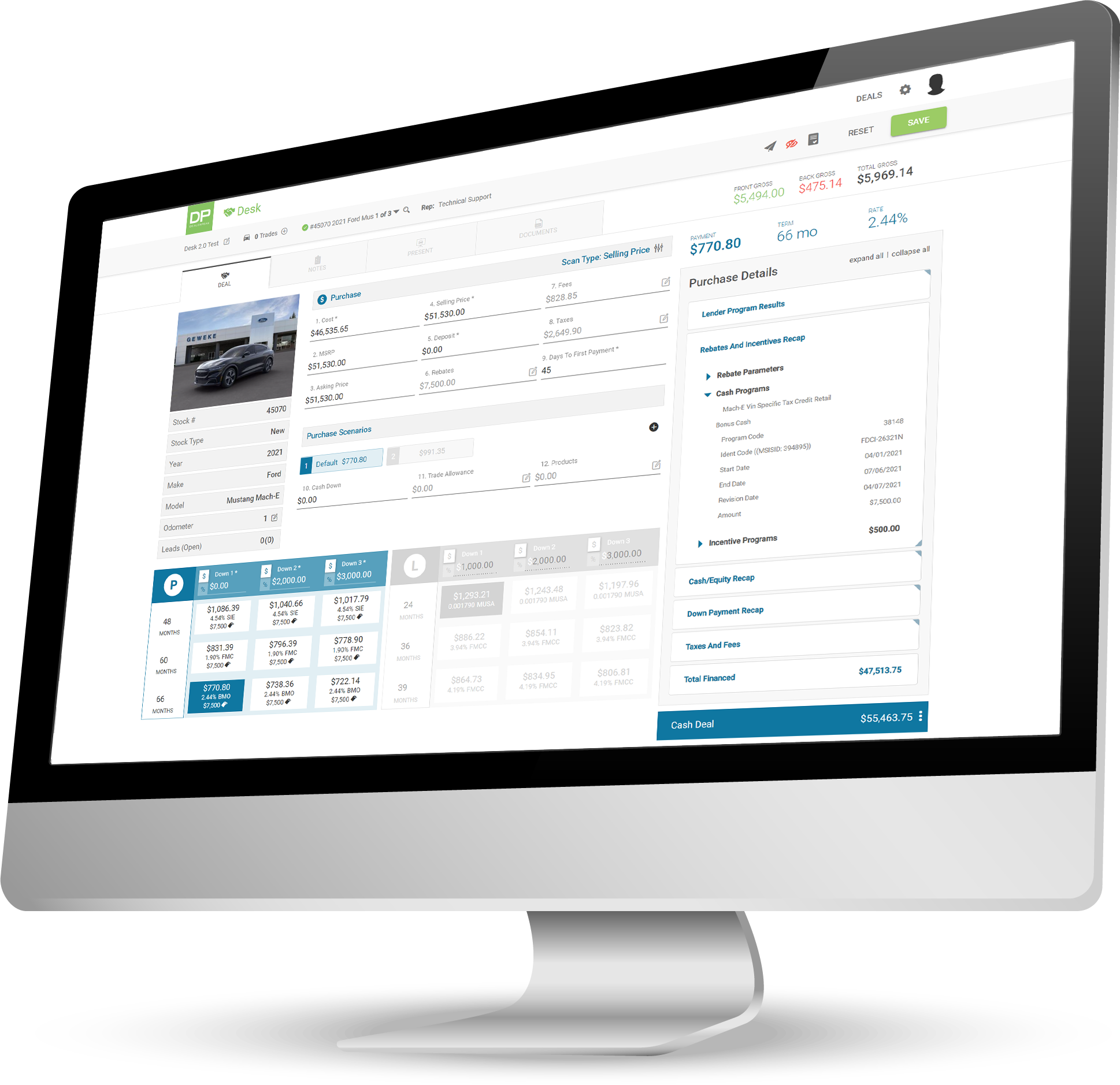 Industry's most comprehensive and dynamic database of lender programs, OEM rebates & incentives - and every rule, parameter, policy and factor that can influence an automotive sale or lease transaction.