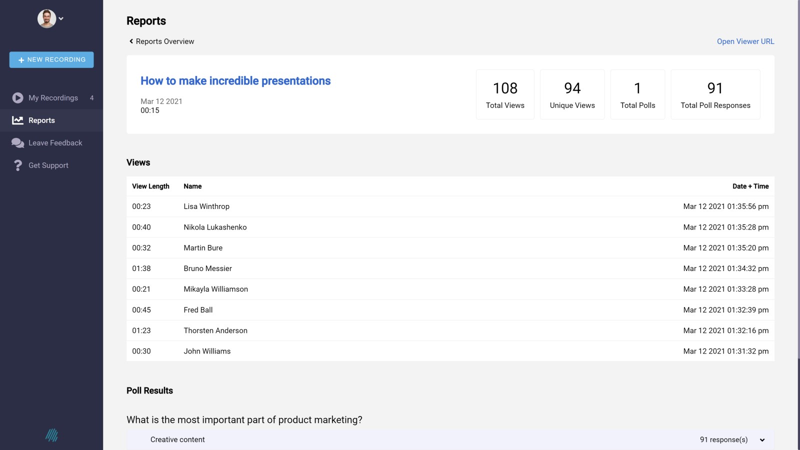 See viewership analytics and poll results-thumb