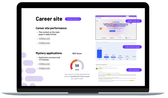 Analyse your careersite through the eyes of a job seeker